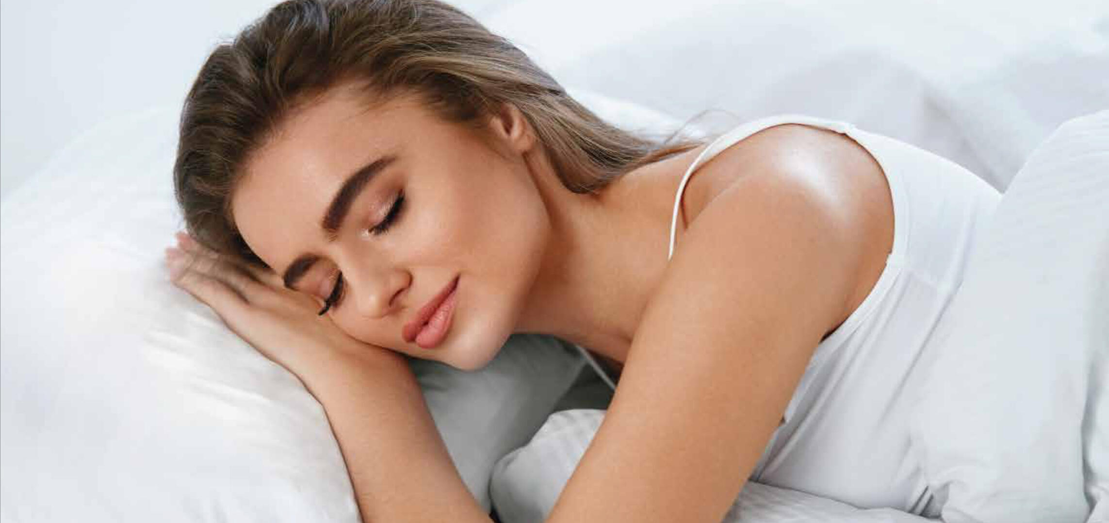 Woman sleeping peacefully